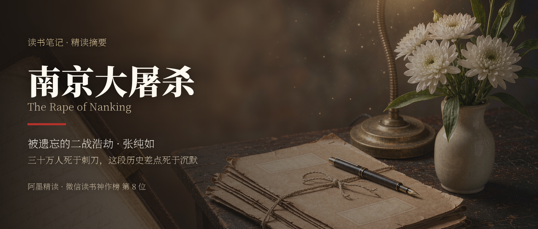 《南京大屠杀》精读笔记封面