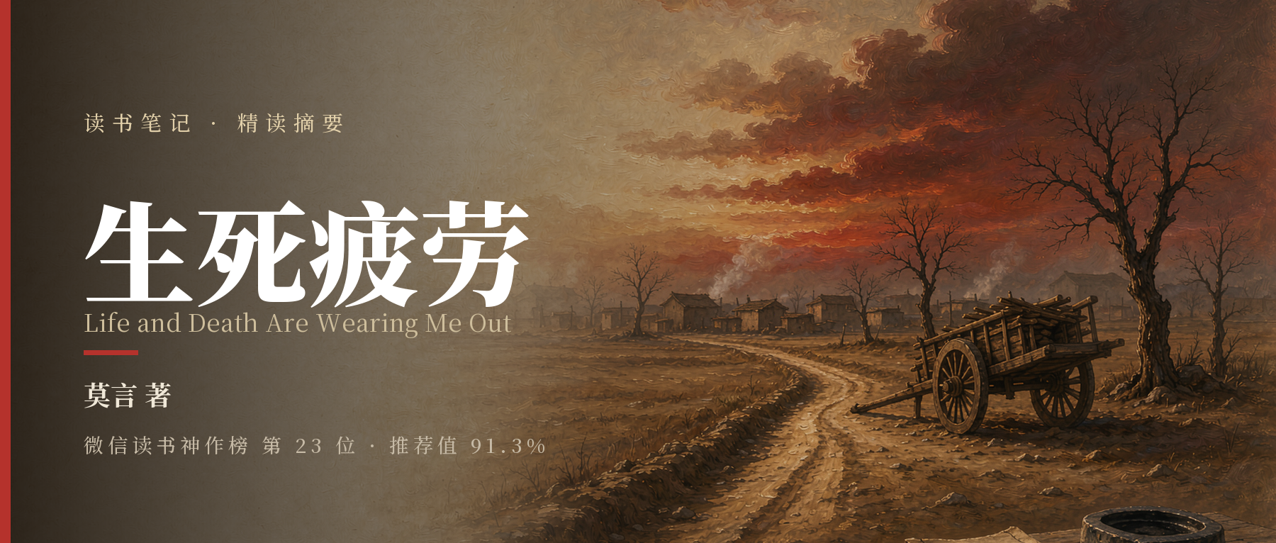 《生死疲劳》精读笔记封面